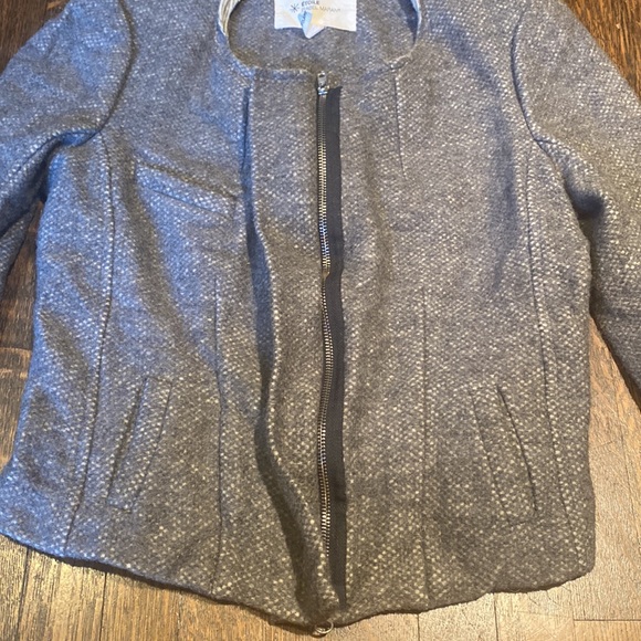 Isabel Marant gray virgin wool jacket size 2 - Picture 8 of 13